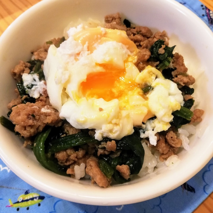 そぼろ丼✩.*˚